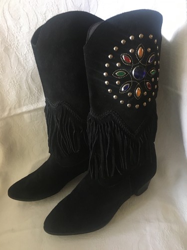 Bottes western country daim - western,