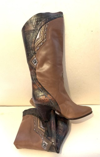 Bottes cuir marron made - bottes,