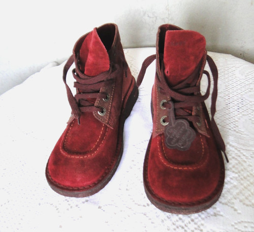Chaussures kickers rouge - rouge, 3