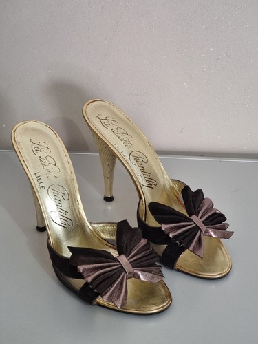 Vintage botte chantilly - la,